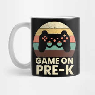 Game on Pre-K Back To School Video Game Controller Graphic Gaming Lover Gift Mug